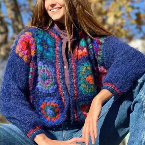 Stunning Handmade Cardigan  - Picture 2 of 6